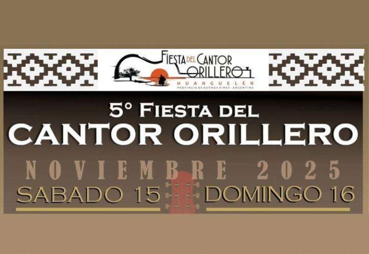 5ta Fiesta del Cantor Orillero - Noviembre 2025