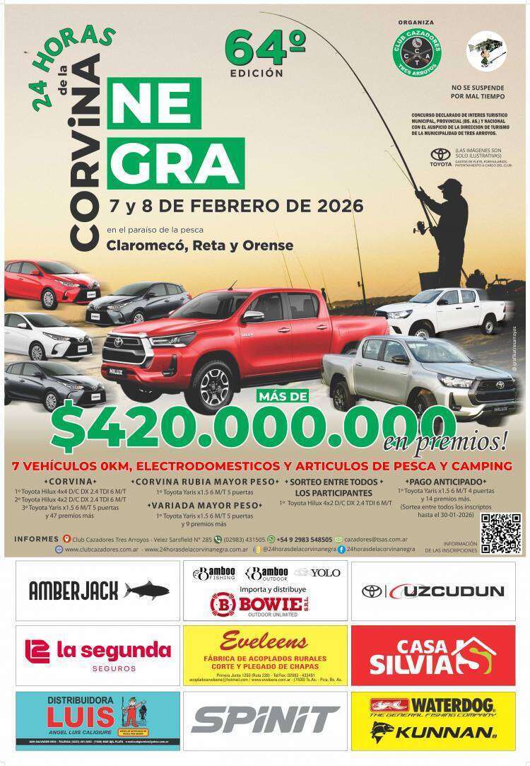 La 64ª edición de las 24 Horas de la Corvina Negra