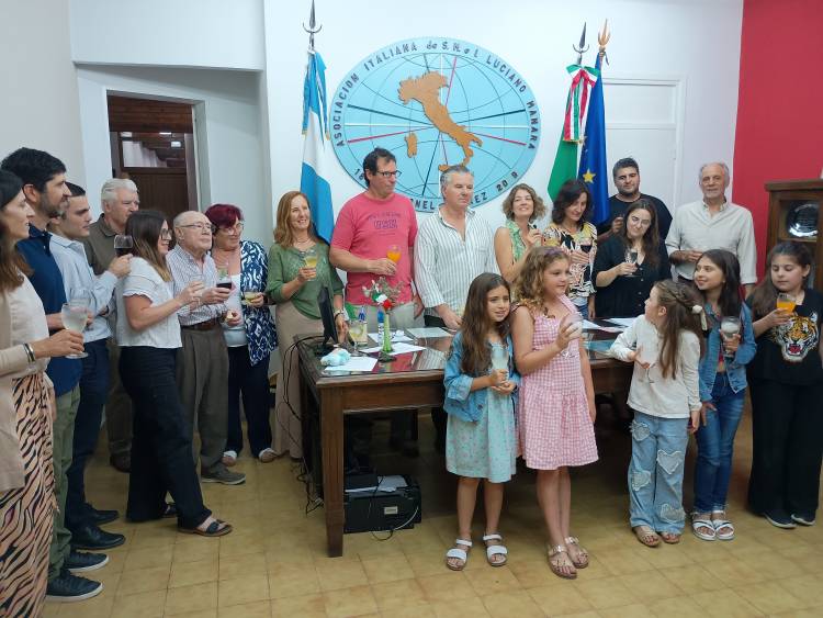 LA ASOCIACIÓN ITALIANA DE CORONEL SUÁREZ PRESENTÓ SU BALANCE ANUAL Y PROYECTÓ EL 2026