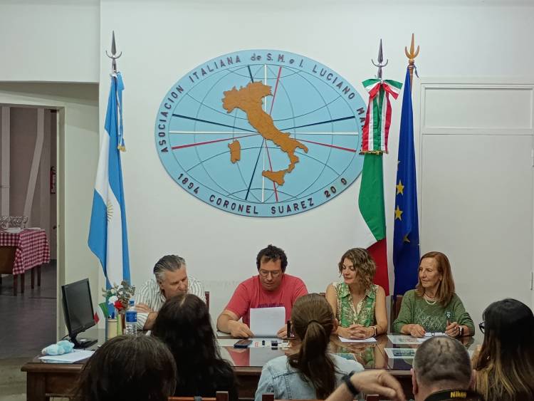 LA ASOCIACIÓN ITALIANA DE CORONEL SUÁREZ PRESENTÓ SU BALANCE ANUAL Y PROYECTÓ EL 2026