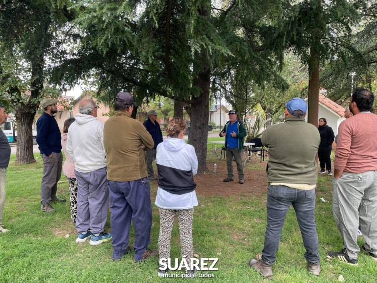 Cuidemos nuestro arbolado público: más de 150 podadores se capacitan en Coronel Suárez