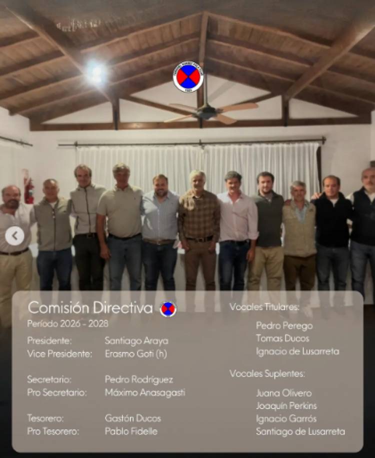 El Coronel Suárez Polo Club renovó su comisión directiva