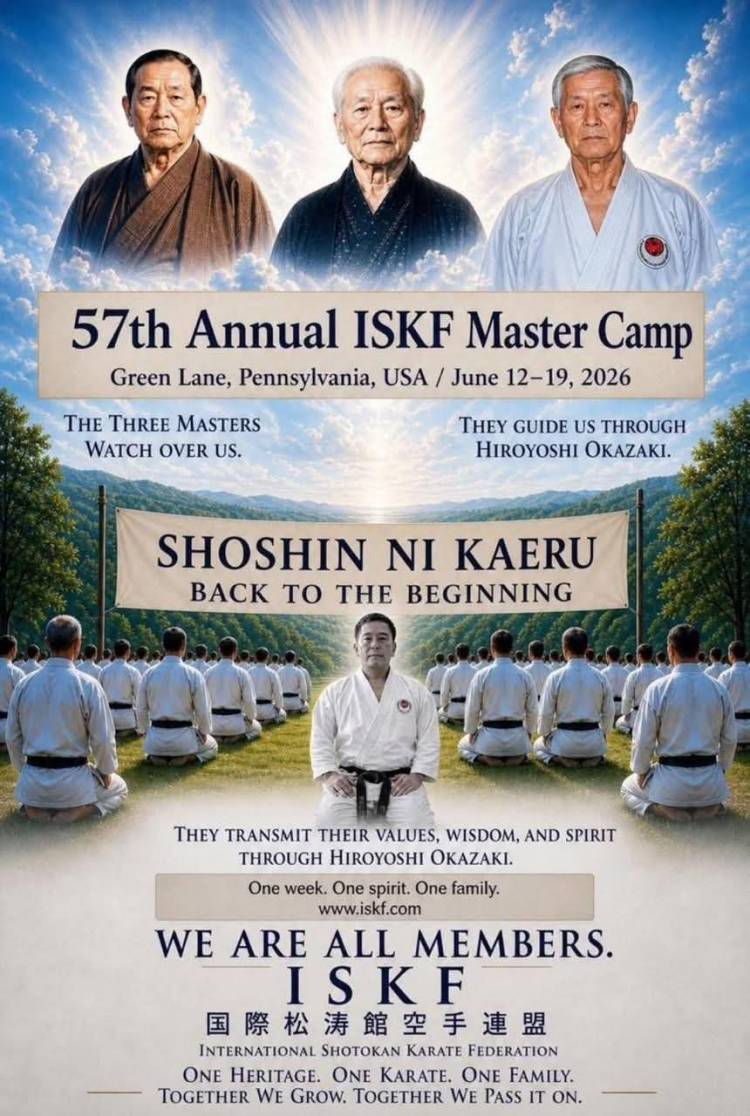 El Sensei Pablo Amoroso representará al Centro Deportivo Sarmiento en el prestigioso "57th Annual ISKF Master Camp" en Estados Unidos