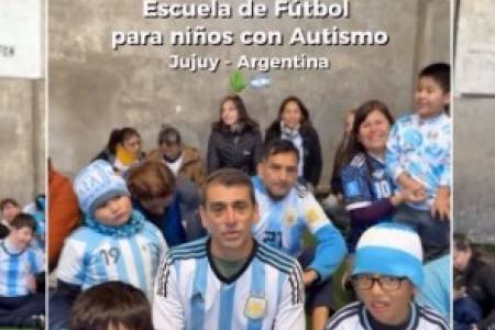 El verdadero mundial de la inclusión: la escuela jujeña de fútbol para chicos con autismo que hace historia