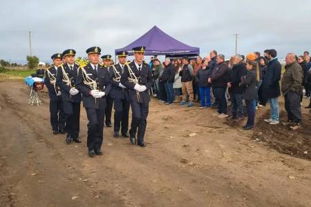 Tres Arroyos: último adiós al policía asesinado en Fuerte Apache
