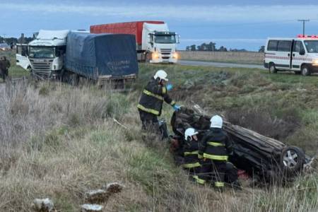 La locutora y periodista Elena Gómez falleció en un accidente en el acceso a Coronel Dorrego