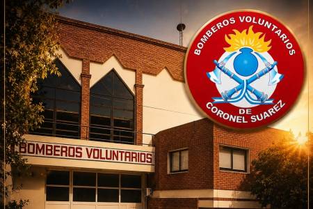 Bomberos Voluntarios de Coronel Suárez celebran su 67º aniversario