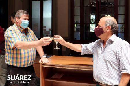 El Intendente Moccero despidió el año junto a la familia municipal