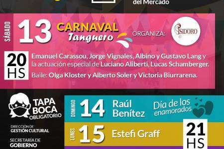GOBIERNO. CULTURA: ARTE EN EL PATIO: UN FINDE LARGO PARA DISFRUTAR EN SUÁREZ
