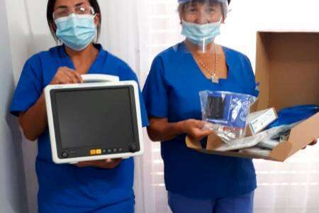 Por gestiones del Intendente Moccero arribó al hospital de Huanguelén equipamiento tecnológico desde el Ministerio de Salud de la provincia