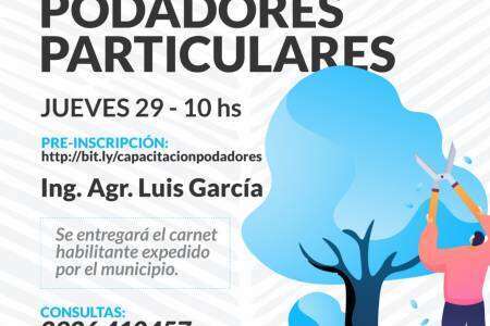Capacitación para podadores