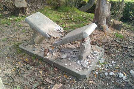 Hechos vandálicos en el Balneario de Cura Malal