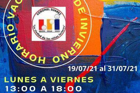 Horario en vacaciones de invierno - Biblioteca Popular