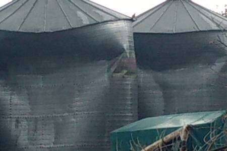 Grandes ráfagas de viento y granizadas afectaron la zona productiva de saladillo