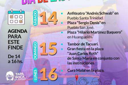 Celebraciones por el Día de las Infancias en el distrito