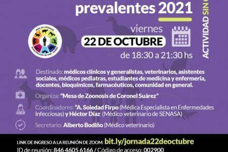 Tercera Jornada Virtual de Enfermedades Zoonóticas prevalentes 2021