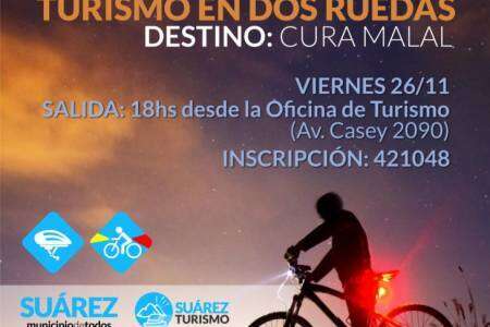 Turismo en dos ruedas “nocturno”: Destino “Curamalal”