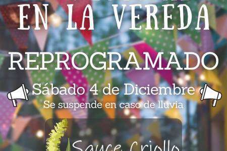 Por cuestiones climáticas se reprogramó el 1º Festival en la vereda