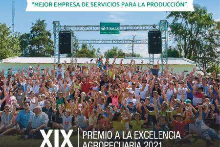 Tomás Hnos fue elegida mejor empresa de servicios para la producción en la XIX edición del premio La Nación - Banco Galicia