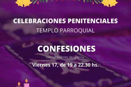 Confesiones en el Templo Parroquial
