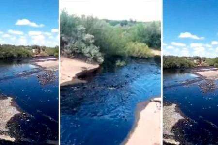 El Gobierno alertó que el derrame de petróleo en Río Negro producirá “un impacto serio” en el ambiente