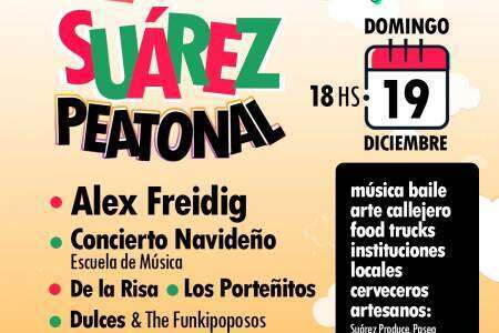 Alex Freidig se presenta en exclusiva en Suárez Peatonal