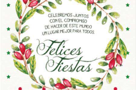 La Sociedad Italiana le desea a toda la comunidad muy felices fiestas
