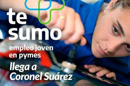 El programa TE SUMO llega a Coronel Suárez