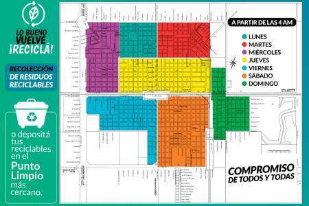 Se amplía a toda la ciudad la recolección de residuos reciclables