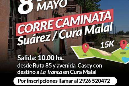 En mayo organizamos la “Corre Caminata” Suárez/Cura Malal