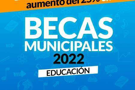 El Intendente Moccero confirmó un aumento del 25% en becas municipales