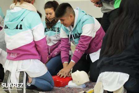 Programa Salud Comunitaria: comenzó la capacitación en RCP para jóvenes de 6° año de secundaria
