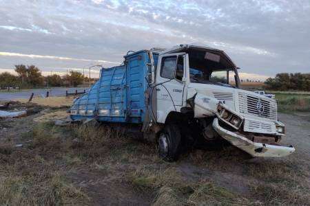 Accidente en el paso a nivel de ruta 67