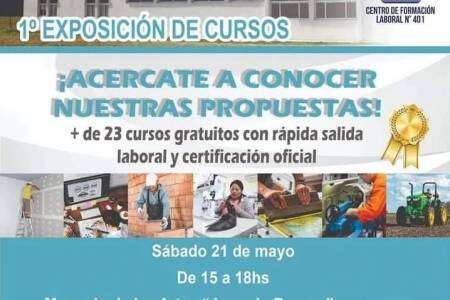 Educación: Primera Exposición de cursos del Centro de Formación Laboral