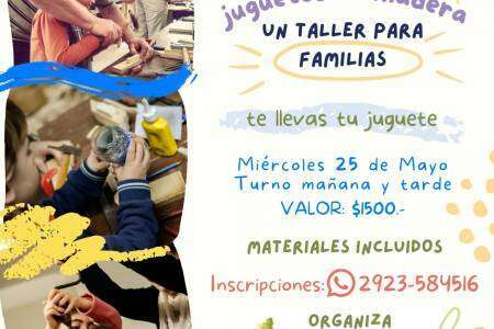 Sauce Criollo propone dos jornadas de talleres para conocer el noble y milenario oficio de la carpintería. 