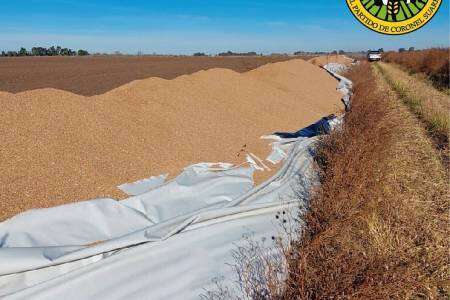 La Sociedad Rural de Cnel. Suarez repudia las roturas de silo bolsas