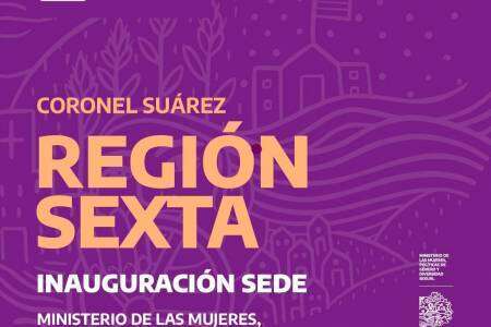 La ministra Díaz inaugurará en Coronel Suarez la sede del ministerio de las Mujeres, Política de Género y Diversidad Sexual PBA
