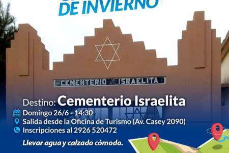 Caminata de invierno con destino al cementerio Israelita de nuestra ciudad