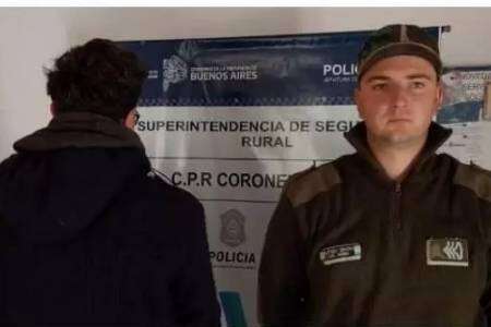 Arrestaron a un acosador de Iorio que entró a su campo sin permiso