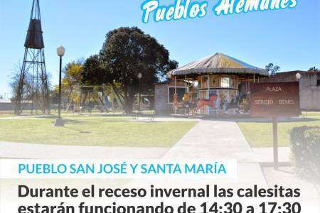 Pueblo San José y Santa Maria - Información para los más chiquitos de la casa y sus familias 