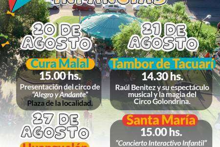El Tambor de Tacuarí se viste de fiesta por el día de las Infancias