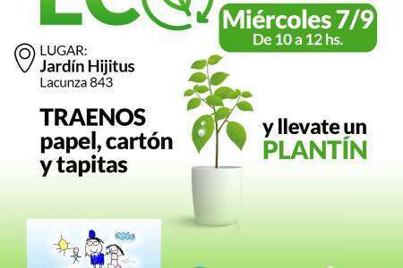 Jornada de Eco Canje en el Jardín Hijitus