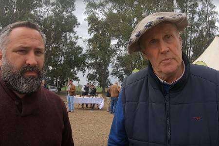 Productor de Nueva Zelanda presente en el remate Limangus de Los Choles