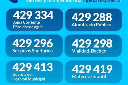 Suárez Municipio: tu reclamo es escuchado