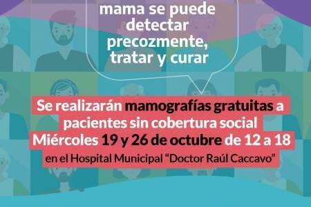 Octubre: un mes para concientizar sobre el cáncer de mama