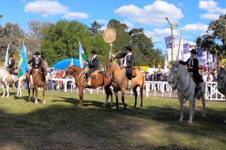 Desfile de jinetes