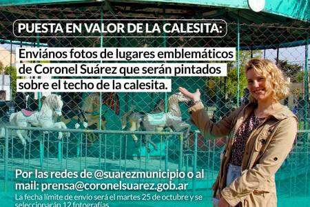 Comenzó la puesta en valor de la histórica calesita de la Plaza Tambor de Tacuarí