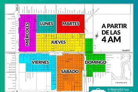 ¿Qué día pasa por tu barrio la recolección diferenciada de residuos reciclables?