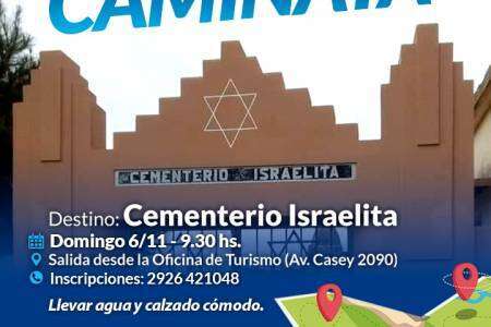 Turismo: Caminata con destino al cementerio Israelita