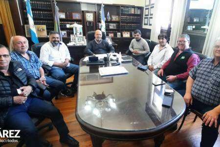 Reunión con representantes de la Federación de Sindicatos de Trabajadores Municipales de la Provincia de Buenos Aires
